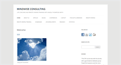 Desktop Screenshot of mindwiseconsulting.com